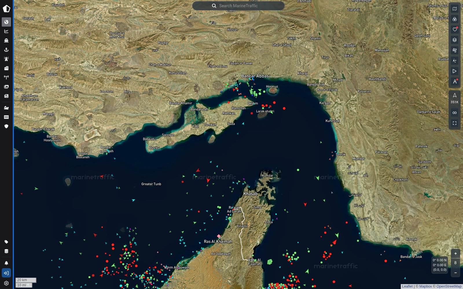 Strait of Hormuz Ship Traffic